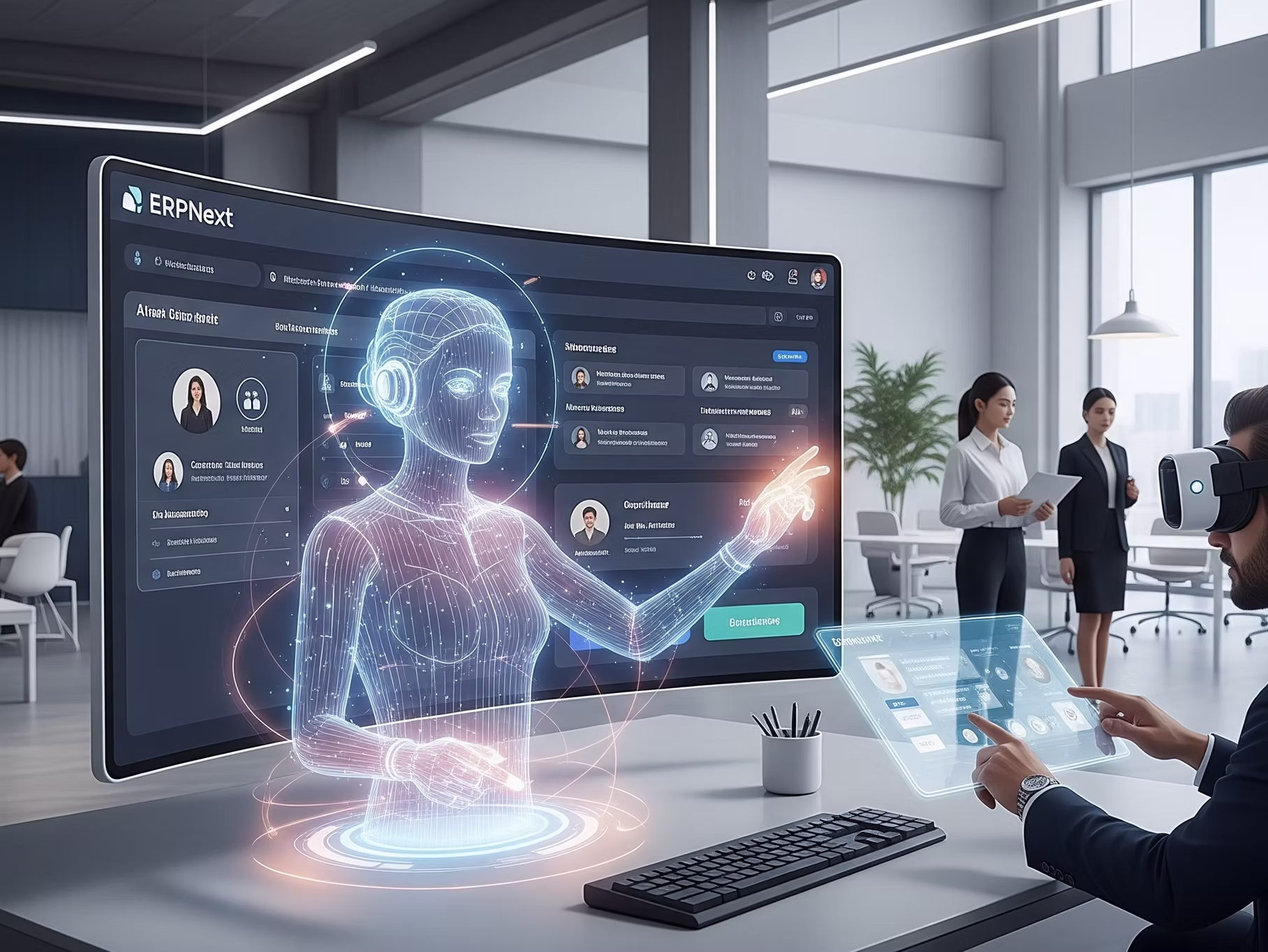 Automating hiring with AI recruitment software inside ERPNext by Convergenix