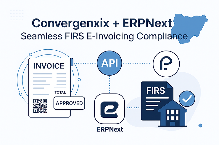 Automating tax receipts using a FIRS invoicing compliance app by Convergenix