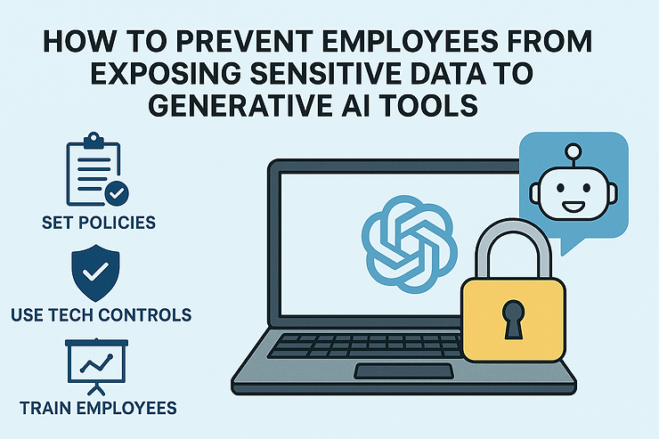 Implementing AI data security tips for business safety by Convergenix